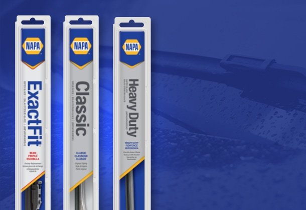 NAPA WIndshield Wipers - NAPA EXACTFIT REPLACEMENT WIPER BLADES - 610x420