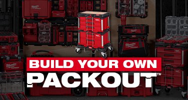 Build your own Packout tool storage solution with Milwaukee Tool.